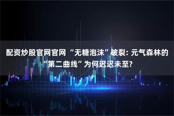 配资炒股官网官网 “无糖泡沫”破裂: 元气森林的“第二曲线”为何迟迟未至?